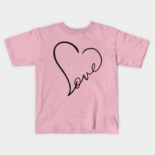 Love sign Kids T-Shirt
